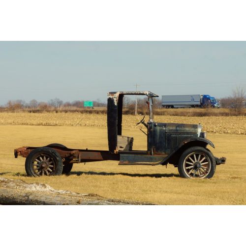 Very Old Truck Poster