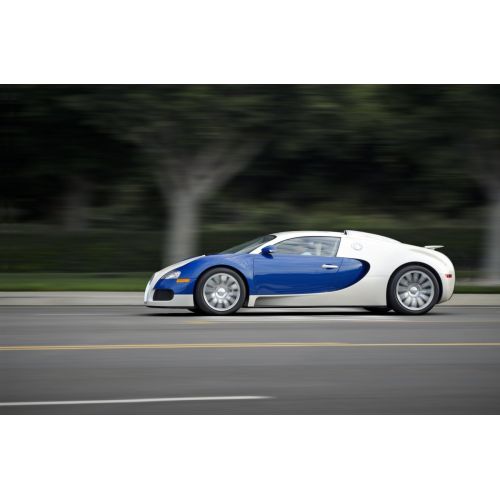 White Blue Bugatti Veyron Poster White Blue Bugatti Veyron Poster