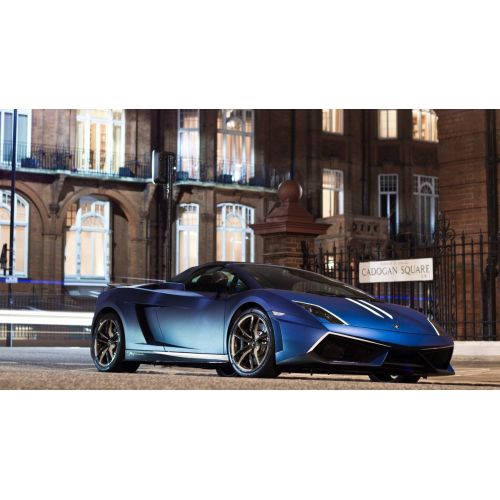 Mavi Lamborghini Araba Posteri Mavi Lamborghini Araba Posteri