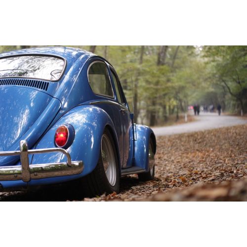 Mavi Volkswagen Yollarda Posteri Mavi Volkswagen Yollarda Posteri