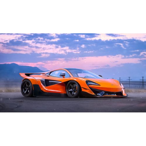 Mclaren 570s Experimental Orange Araba Posteri Mclaren 570s Experimental Orange Araba Posteri