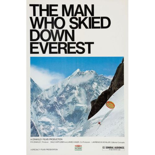 Everestte Kayak Yapan Adam Belgesel Posteri Everestte Kayak Yapan Adam Belgesel Posteri, heyecan verici bir macerayı anlatan