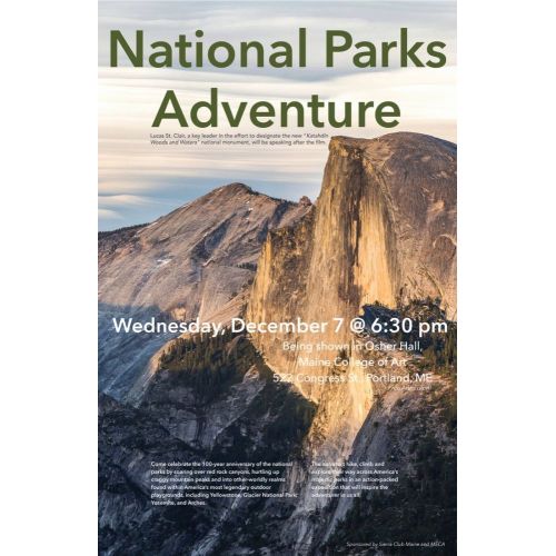 Yosemite National Park Belgesel Posteri