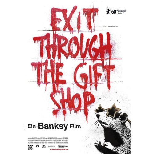 Exit Through The Gift Shop Documentary Poster 3 Exit Through The Gift Shop Documentary Poster 3 features a minimalist design with