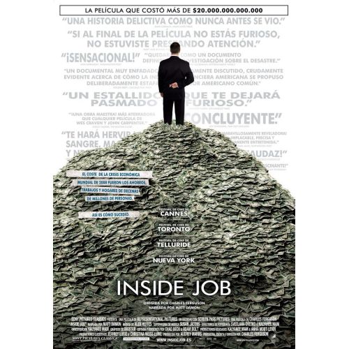 Inside Job Belgesel Posteri Inside Job Belgesel Posteri