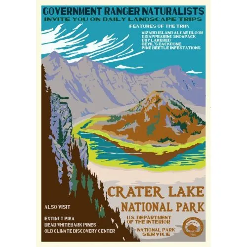 National Parks Krater Gölü Belgesel Posteri National Parks Krater Gölü Belgesel Posteri, etkileyici bir manzarayı yüksek