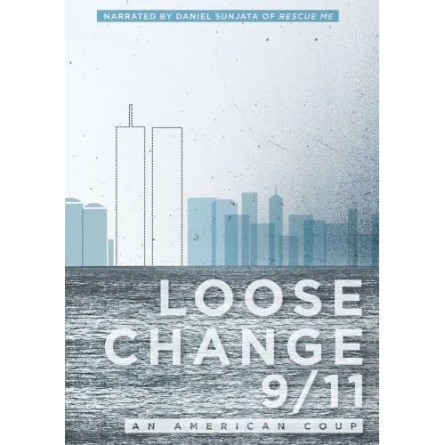 Loose Change 9/11 Belgesel Posteri Loose Change 9/11 Belgesel Posteri, belgeselin simgesi olan yıkılmış Dünya Ticaret