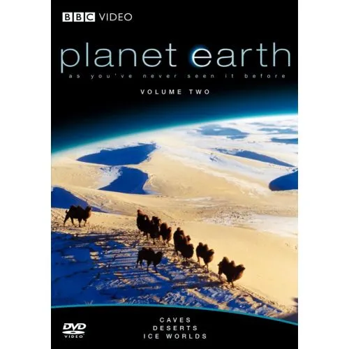 Planet Earth Documentary Poster The Planet Earth Documentary Poster showcases breathtaking landscapes and wildlife from around