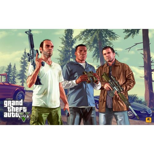 Gta 5 Oyun Posteri 3
