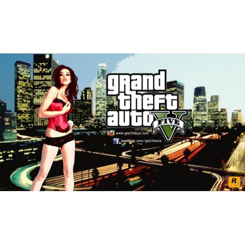 Gta 5 Game Poster 5 Gta 5 Game Poster 5 features a dynamic design showcasing the diverse gameplay elements of the game, including