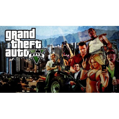 Gta 5 Oyun Posteri 8