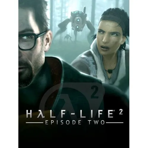 Half Life 2 Episode Two Game Poster The Half Life 2 Episode Two Game Poster features artwork of the iconic character, Gordon