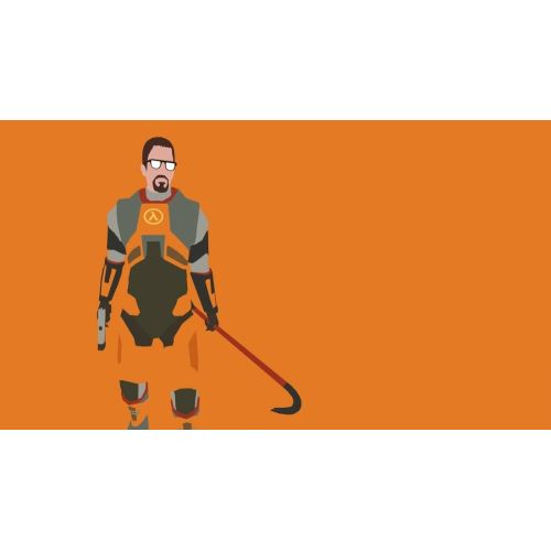 Half Life Gordon Freeman Oyun Posteri