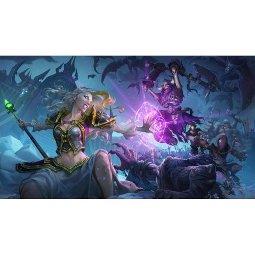 Hearthstone Heroes Of Warcraft Game Poster The Hearthstone Heroes Of Warcraft Game Poster features vibrant and colorful artwork