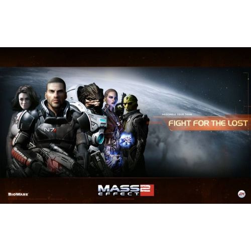 Mass Effect 2 Fight For The Lost Oyun Posteri