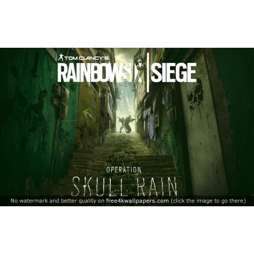 Rainbow Six Siege Operation Skull Rain Game Poster The Rainbow Six Siege Operation Skull Rain Game Poster features vibrant