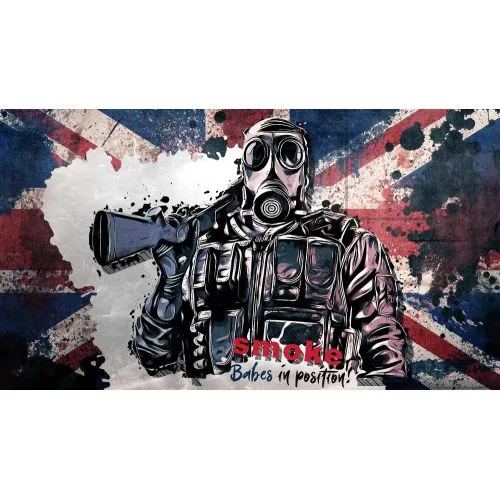 Smoke Game Poster The Smoke Game Poster features a dark and mysterious theme, perfect for fans of suspenseful and atmospheric