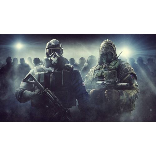 Tom Clancys Rainbow Six Siege Game Poster The Tom Clancys Rainbow Six Siege game poster features a dynamic and action-packed