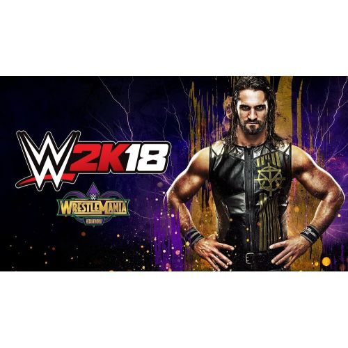 W2k18 Wrestle Mania Game Poster