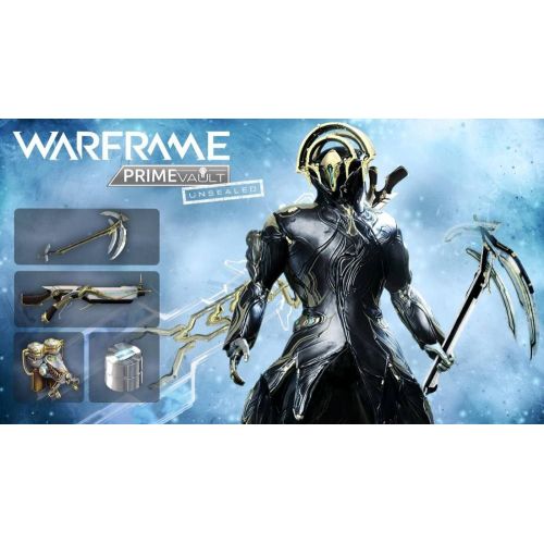 Warframe Prime Vault Game Poster The Warframe Prime Vault Game Poster features striking artwork depicting the iconic characters