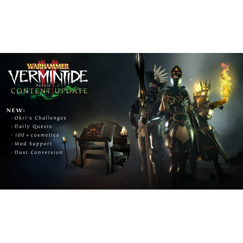 Warhammer Vermintide Game Poster Warhammer Vermintide Game Poster