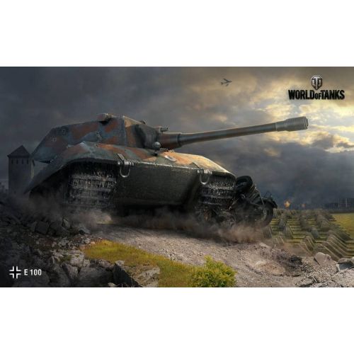 World Of Tanks E100 Game Poster World Of Tanks E100 Game Poster