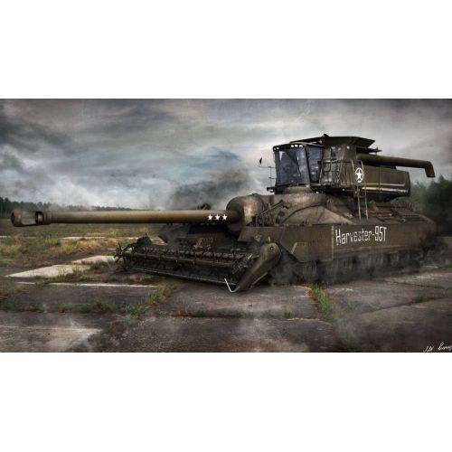 World Of Tanks Harvester-95t Game Poster World Of Tanks Harvester-95t Game Poster