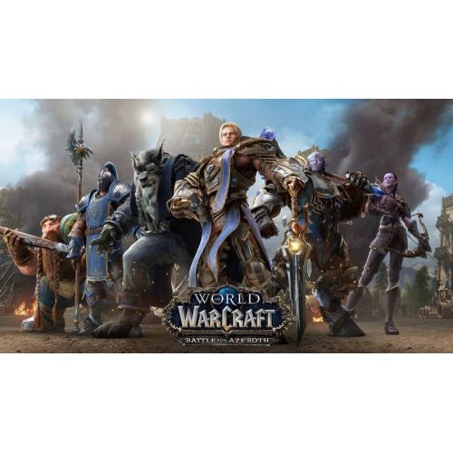 World Of Warcraft Battle For Azeroth Game Poster World Of Warcraft Battle For Azeroth Game Poster
