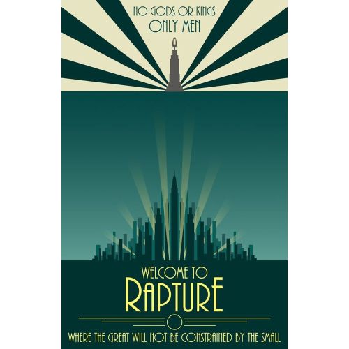 Bioshock Propaganda Oyun Posteri