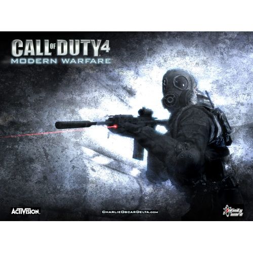 Call Of Duty 4 Modern Warfare Oyun Posteri
