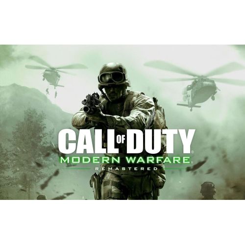 Call Of Duty 4 Modern Warfare Remastered Oyun Posteri