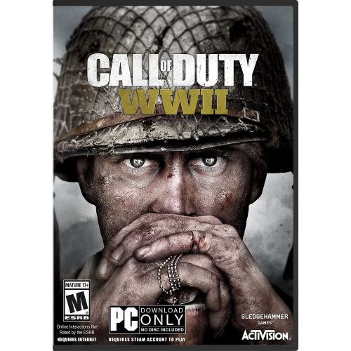 Call Of DutyWW II Game Poster The Call of Duty WW II game poster features bold graphics and vibrant colors. The theme of the game
