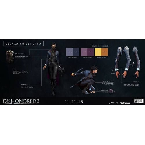 Dishonored 2 Oyun Posteri 2