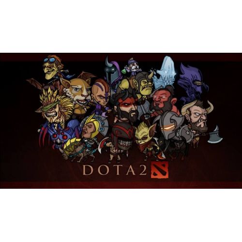 Dota2 Heroes Oyun Posteri
