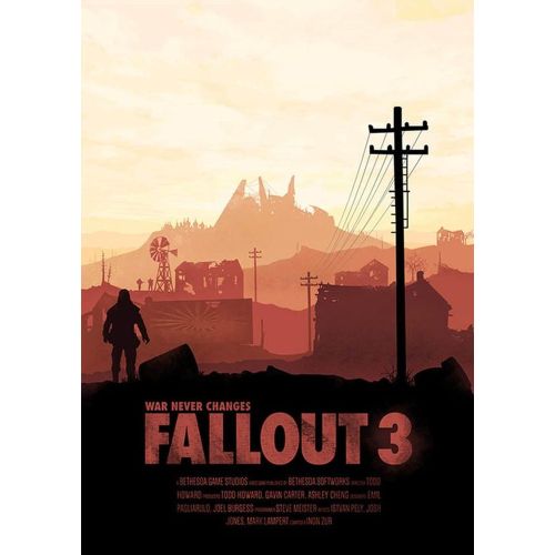 Fallout 3 Oyun Posteri