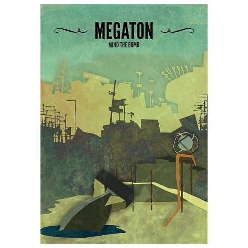 Fallout 3 Megaton Oyun Posteri