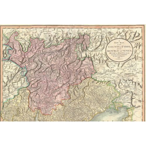 Tyrol Map Poster