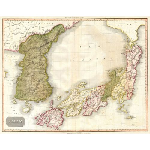 İrlanda Coğrafi Haritası Posteri