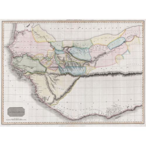Western Africa, Niger Map Poster Western Africa, Niger Map Poster