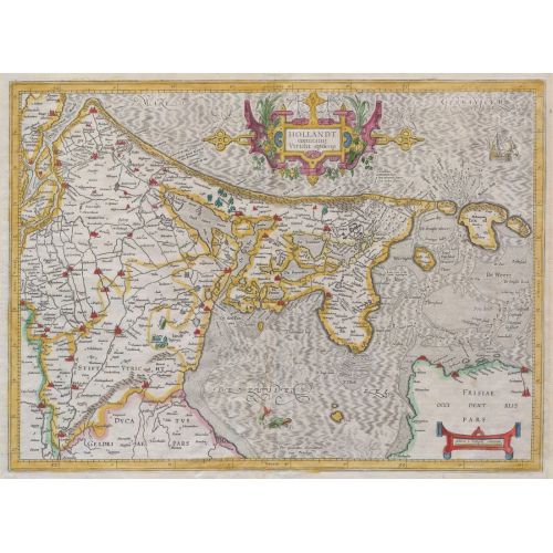 Netherlands Map Poster