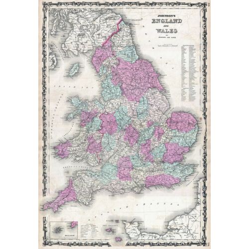 England And Wales Map Poster The England and Wales Map Poster features a detailed map of the region, including major cities