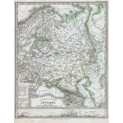 1862 Rusya Haritası Posteri 2 1862 Rusya Haritası Posteri 2, Rusyanın genel haritasını detaylı bir şekilde sunmaktadır.