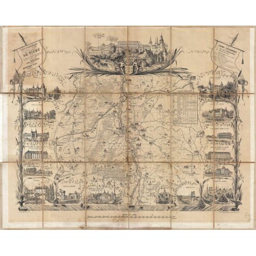 Vichy France Map Poster The Vichy France Map Poster features a detailed map of the region during the Vichy regime. The poster is