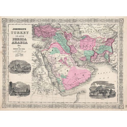 Arabistan Pers İmparatorluğu Türkiye Ve Afganistan Irak Haritası Posteri Arabistan Pers İmparatorluğu Türkiye Ve Afganistan Irak Haritası Posteri