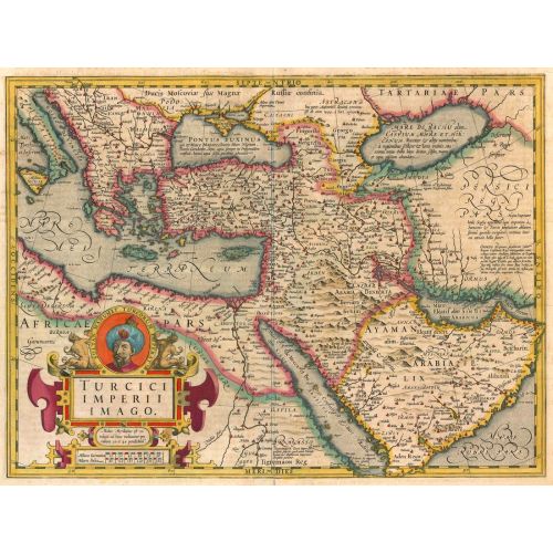 The Ottoman Empire Map Poster The Ottoman Empire Map Poster