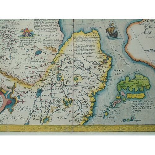 Tartariae Sive Magni Chami Krallıkları Güney Haritası Posteri