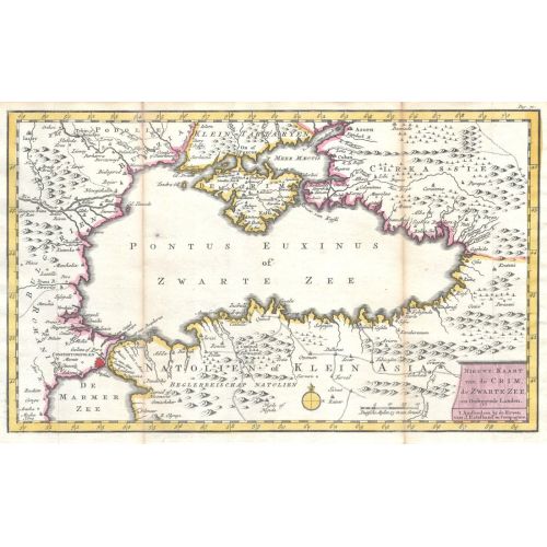 Tarihi Karadeniz Haritası Posteri