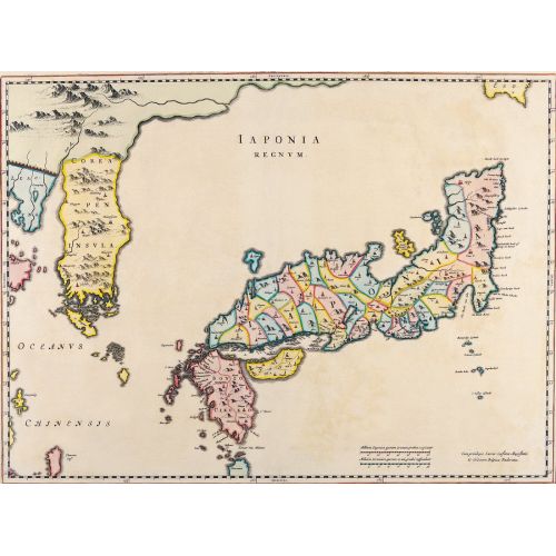 Old Japan Map Poster 2 The Old Japan Map Poster 2 features a vintage map of Japan with intricate details and vibrant colors. The