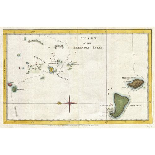 Tonga Haritası Posteri