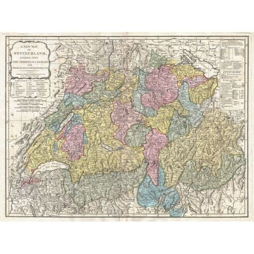 Switzerland Geographicus Map Poster Switzerland Geographicus Map Poster
